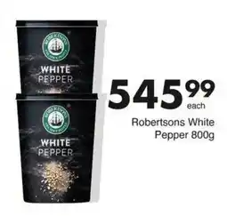 Save Hyper Robertsons White Pepper offer