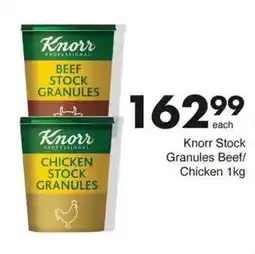 Save Hyper Knorr Stock Granules Beef/Chicken offer