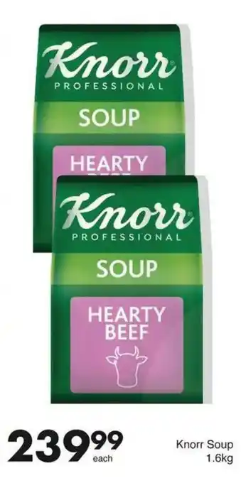 Save Hyper Knorr Professional Soup Hearty Beef offer