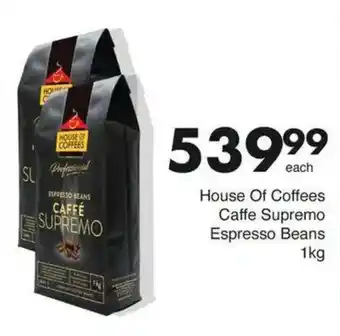 Save Hyper House Of Coffees Caffe Supremo Espresso Beans offer
