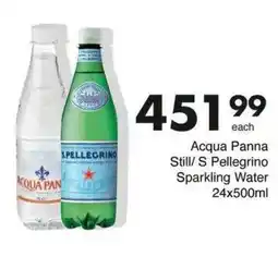 Save Hyper Acqua Panna Still/ S Pellegrino Sparkling Water offer