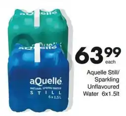 Save Hyper aQuellé Natural Spring Water Still offer
