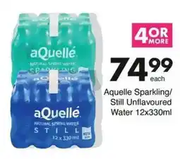 Save Hyper aQuelle Sparkling/Still Unflavoured Water offer