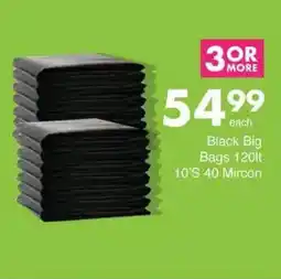 Save Hyper Black Big Bags 120lt offer