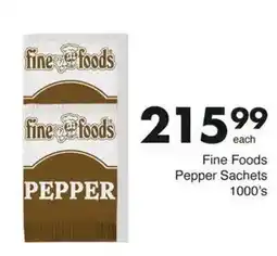 Save Hyper Fine Foods Pepper Sachets offer