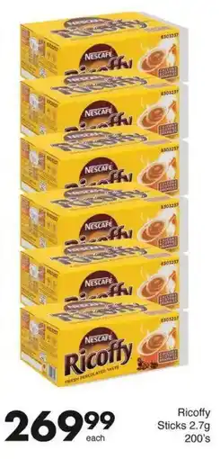 Save Hyper Nescafe Ricoffy Sticks offer