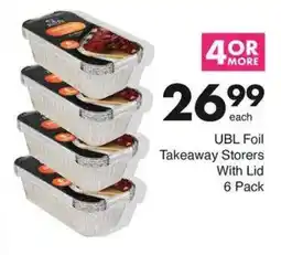 Save Hyper UBL Foil Takeaway Storers With Lid offer