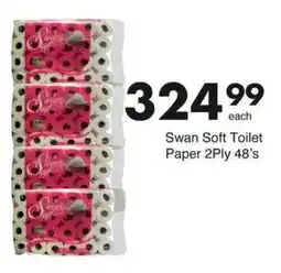 Save Hyper Swan Soft Toilet Paper 2Ply offer