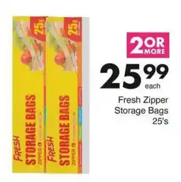 Save Hyper Fresh Zipper Storage Bags offer