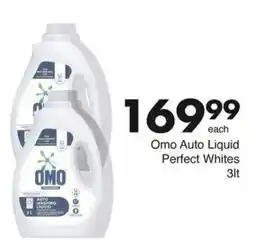 Save Hyper Omo Auto Liquid Perfect Whites offer