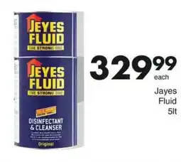 Save Hyper Jeyes Fluid Disinfectant & Cleanser offer