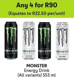 Makro Monster Energy Drink offer