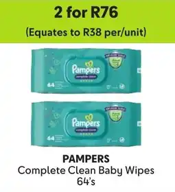 Makro Pampers Complete Clean Baby Wipes offer