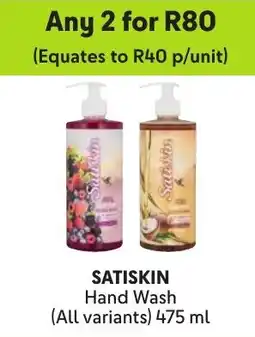 Makro Satiskin Hand Wash offer