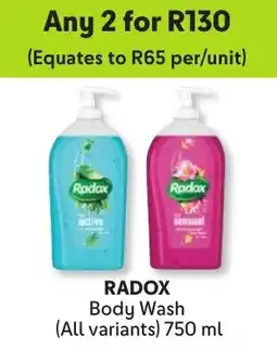 Makro Radox Body Wash offer