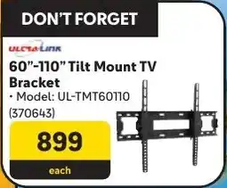 Makro Ultra-link 60"-110" Tilt Mount TV Bracket offer