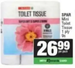 Spar Savemor SPAR Mini Toilet Tissue offer