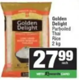 Spar Savemor Golden Delight Parboiled Thai Rice offer