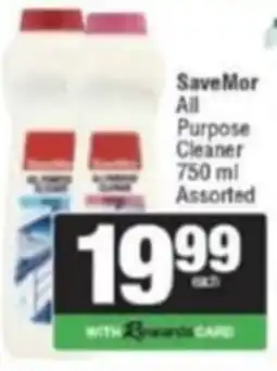 Spar Savemor SaveMor All Purpose Cleaner Assorted offer