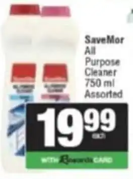 Spar Savemor SaveMor All Purpose Cleaner Assorted offer