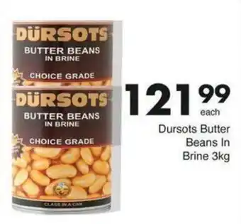 Save Hyper Dürsots Butter Beans In Brine offer