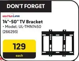 Makro Ultra-link 14"-50" TV Bracket offer
