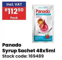 Africa Cash and Carry Panado Syrup Sachet offer