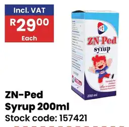 Africa Cash and Carry ZN-Ped syrup offer