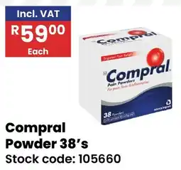 Africa Cash and Carry Compral Powder 38's offer