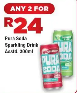 OK Express Pura Soda Sparkling Drink offer