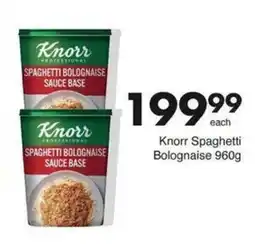 Save Hyper Knorr Spaghetti Bolognaise Sauce Base offer