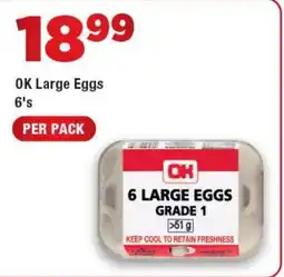 OK Express OK Large Eggs offer