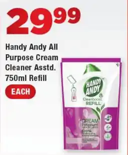 OK Express Handy Andy All Purpose Cream Cleaner Asstd. Refill offer