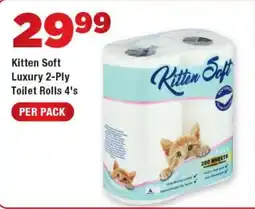 OK Express Kitten Soft Luxury 2-Ply Toilet Rolls offer