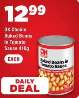 OK Express OK Choice Baked Beans in Tomato Sauce offer