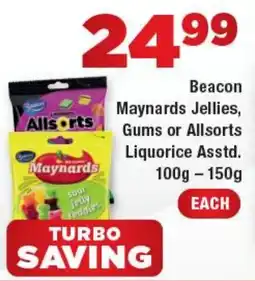 OK Express Maynards Jellies, Gums or Allsorts Liquorice Assorted offer