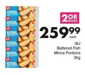 Save Hyper I&J Battered Fish Mince Portions offer