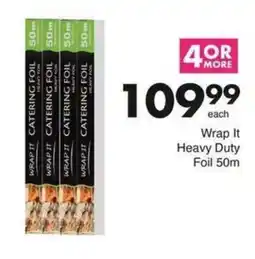 Save Hyper Wrap It Heavy Duty Foil 50m offer