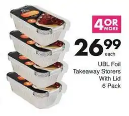 Save Hyper UBL Foil Takeaway Storers With Lid offer