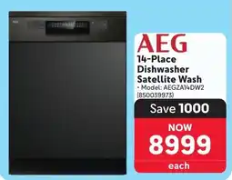 Makro AEG 14-Place Dishwasher Satellite Wash offer
