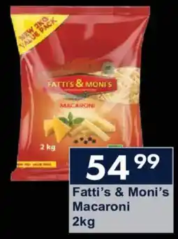 President Hyper Fatti's & Moni's Macaroni offer