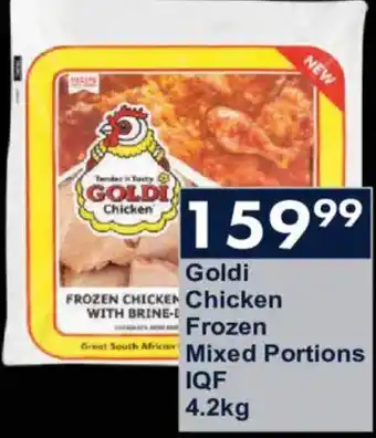 President Hyper Goldi Chicken Frozen Mixed Portions offer