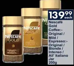 President Hyper Nescafé Gold Coffee offer