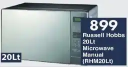 President Hyper Russell Hobbs 20Lt Microwave Manual offer