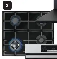 Makro Hisense 4-Burner Glass Hob offer