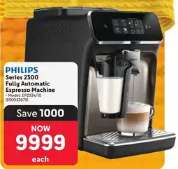 Makro Philips Series 2300 Fully Automatic Espresso Machine offer