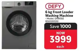 Makro Defy Front Loader Washing Machine offer