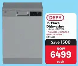 Makro Defy 15-Place Dishwasher offer