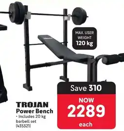 Makro Trojan Power Bench offer