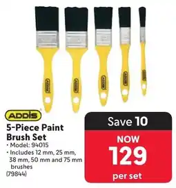 Makro Addis Paint Brush Set offer
